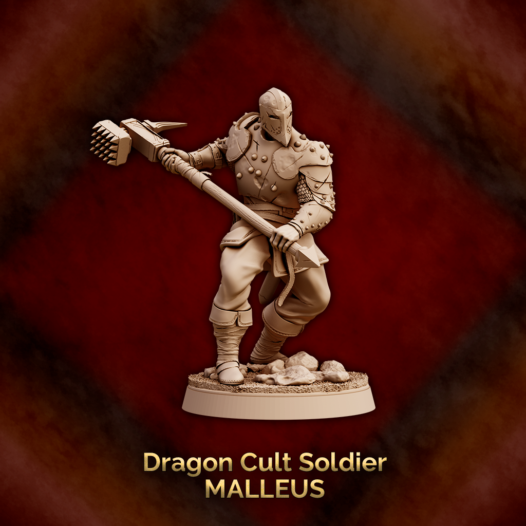 Dragon Cult Soldier Malleus